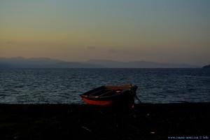 Sunset at Metamorfosi Beach – Greece