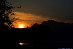 Sunset at Metamorfosi Beach – Greece