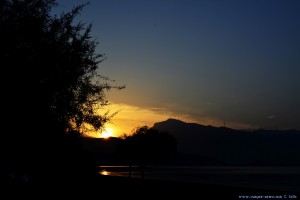 Sunset at Metamorfosi Beach – Greece