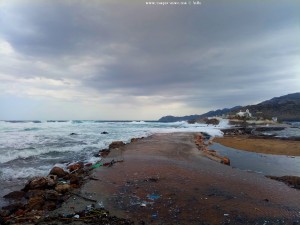 Strong Waves at Agios Fokas – Greece