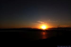 Sunset at Vivari Beach – Greece