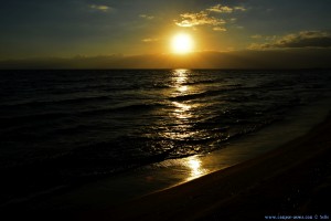 Sunset at Vivari Beach – Greece