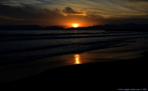 Sunset at Vivari Beach – Greece