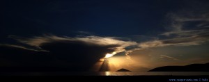 Sunset at Salanti Beach – Greece – 18:27 – SmartPhone