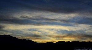 Blasses Abendrot am Kamares Beach – Greece