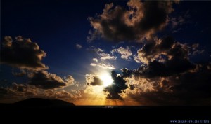 Sunset at Lagkouvardos Beach – Greece