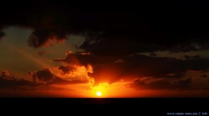 Sunset at Lagkouvardos Beach – Greece