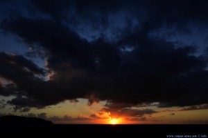 Sunset at Lagkouvardos Beach – Greece