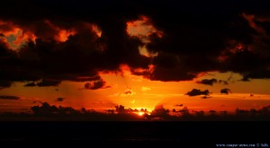 Sunset at Lagkouvardos Beach – Greece