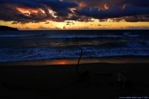 Sunset at Lagkouvardos Beach – Greece