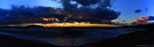 Sunset at Lagkouvardos Beach – Greece