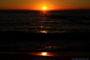 Sunset at Lagkouvardos Beach – Greece