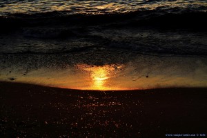 Sunset at Lagkouvardos Beach – Greece