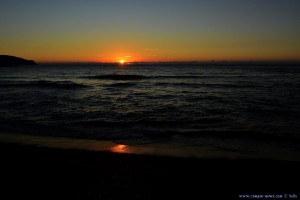 Sunset at Lagkouvardos Beach – Greece