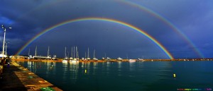 Rainbow at Katakolo Greece