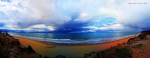 Zarter Regenbogen am Kyllini Beach – Greece