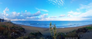 My View today - Kyllini Beach – Greece