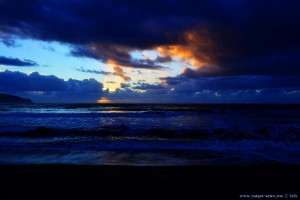 Sunset at Lagkouvardos Beach – Greece