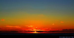 Sunset at Lagkouvardos Beach – Greece