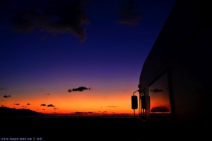 Sunset at Lagkouvardos Beach – Greece