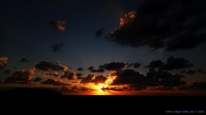 Sunset at Lagkouvardos Beach – Greece