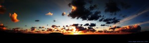 Sunset at Lagkouvardos Beach – Greece