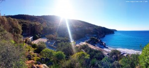 Aussicht auf die Caves de Diros – Greece