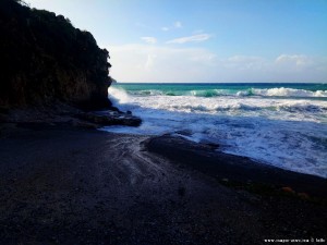 Grosse Wellen heute am Diros Beach – Greece