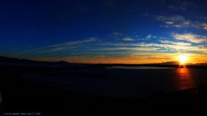 Sunset at Vivari Beach – Greece