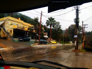 Weltuntergangs-Wetter in Githio – Greece