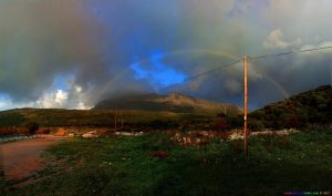 Regenbogen am Diros Beach – Greece