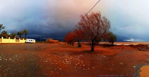 Das nächste Gewitter kommt bestimmt - Avramiou Beach – Greece