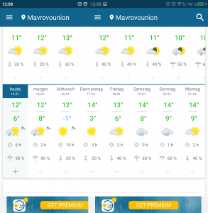 Unsere Wetter-Prognose für die nächste Woche