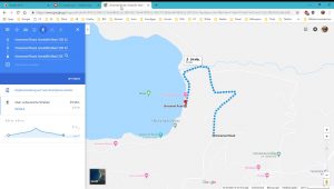 Spaziergang mit Nicol am Diros Beach – Greece