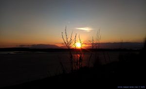 Sunset at Vivari Beach – Greece