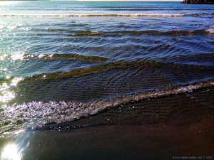 Kristallklares Wasser am Vivari Beach – Greece