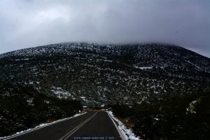 Schon wieder Schnee - on the Road in Greece