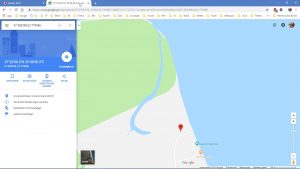 Der mysteriöse Fluss – GoogleMaps Karte
