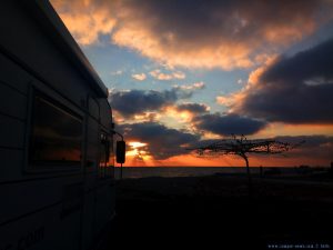 Sunset at Kanali Beach - Greece