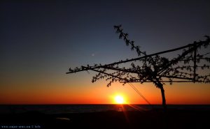 Sunset at Kanali Beach - Greece