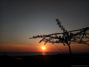 Sunset at Kanali Beach – Greece