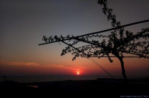 Sunset at Kanali Beach – Greece