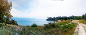 Parking at Amarilidos Beach - Unnamed Road - Soros - Volos 383 34 – Greece – May 2019