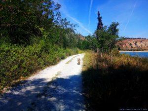 Mit Nicol auf Spaziergang - Amarilidos Beach – Greece