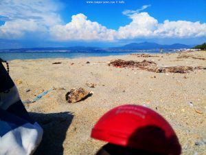 Meine Aussicht vom Strandplatz - Néoi Epivátes – Greece