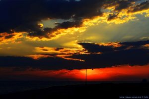 Sunset at Ikismos Lefkes – Greece