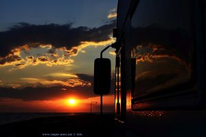 Sunset at Ikismos Lefkes – Greece