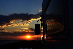 Sunset at Ikismos Lefkes – Greece