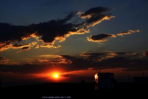 Sunset at Ikismos Lefkes – Greece