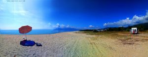 Mein Strandplatz am Portofino Beach – Greece